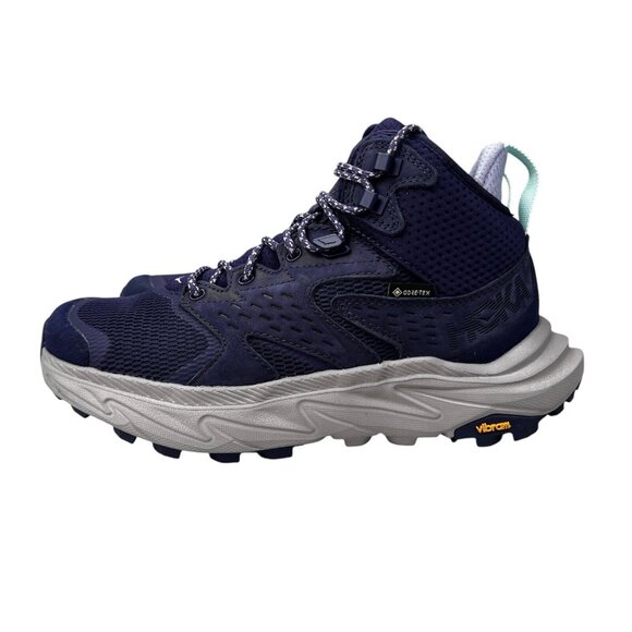 Hoka One One Anacapa 2 Mid Purple Hiking Boots Women's Size 7.5 B - Picture 3 of 10